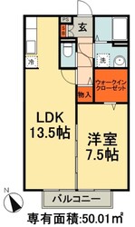 グリーンコート貝塚３号館の物件間取画像